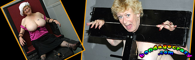 naked old granny tickled