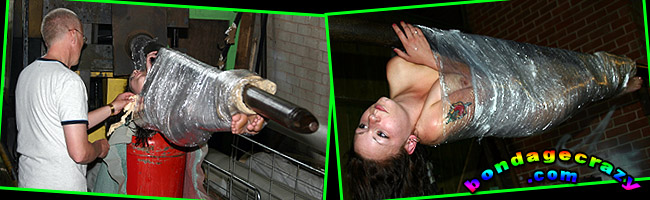 naked females in nude outdoor bondage - BondageCrazy.com